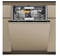 WHIRLPOOL W8IHP42L - Inbouw vaatwasser 60cm - 14 couverts 42 dB(A) - zwart glas