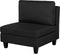 FEVIK - - Hoekbank - Zwart - Linkerzijde - 228 cm - Polyester