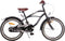 Volare Black Cruiser - Kinderfiets - 18 inch - Mat zwart - Jongens