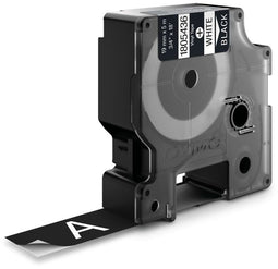 Dymo 1805436 - Printerlabel - Wit op zwart