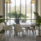 Riviera Maison Eettafel - Château Belvédère Dining Table - 150x150 cm - Wit