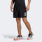 adidas Club 3Str Short - Sportbroek Heren - Polyester - Black - Maat L