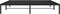 vidaXL - Bedframe - metaal - zwart - 180x200 - cm