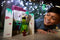 Minecraft - Slijmspugende actie - 8 cm - Speelgoedfiguur