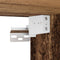 vidaXL - Wandplank - Oud - Hout - 40x28,5x40 - cm - Geengineerd - Hout