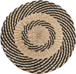 Placemat DKD Home Decor Bruin Zwart 35 x 35 x 1 cm