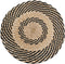 Placemat DKD Home Decor Bruin Zwart 35 x 35 x 1 cm