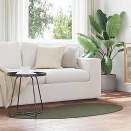 vidaXL - Vloerkleed - Bosgroen - 80x150 - cm - Polyester - Antislip