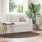 vidaXL - Vloerkleed - Bosgroen - 80x150 - cm - Polyester - Antislip