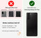 Samsung Galaxy S21+ - Smart Clear View Flip Cover - Antibacterieel - Zwart