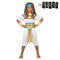 Th3 Party Egyptische Koning - Kostuum - 6 Onderdelen - Wit (3-4 Jaar)