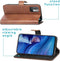 iMoshion Hoesje Geschikt voor Xiaomi Redmi Note 10 (5G) Hoesje Met Pasjeshouder - iMoshion Luxe Bookcase - Bruin