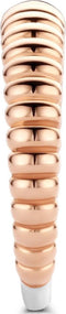 TI SENTO Ring 12218SR - Zilveren dames ring - Roségoud verguld - Maat 52