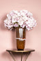 PTMD Hortensia Kunsttak - 13 x 23 x 50 cm - Roze