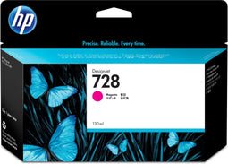 HP 728 - Inktcartridge - 130 ml - Magenta