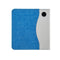Hoesje Geschikt voor Kobo Libra H2O Sleepcover Jeans Style Hoes Wit - ereader hoesje - cover