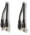 Nedis CCTVCA10BK300 - Kabel BNC naar DC - 3m - Zwart