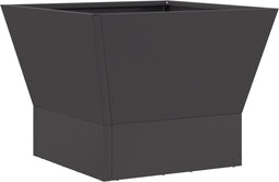 vidaXL - Vuurkorf - Vierkant - Zwart - 40x40x30 - cm - Staal