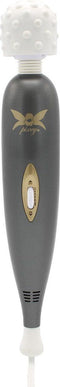 Pixey - Exceed V2 - Wand Vibrator met Beweegbare Kop - Zwart