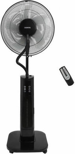 OCEANIC 2 in 1 staande vernevelingsventilator - Ø44 cm - 70 W - 2 L - Afstandsbediening - Timer