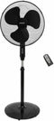 OCEANIC Voetventilator - 45 W - Ø 44 cm - 3 snelheden - Oscillerend - Kantelbaar - Zwart