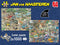 Jan van Haasteren - Safari & Storm - 2-in-1 puzzel - 2 x 1000 stukjes (2 stuks)
