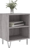 vidaXL - Nachtkastjes - 2 - st - 40x30x50 - cm - bewerkt - hout - grijs - sonoma - eiken