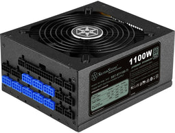 Silverstone Strider Titanium ST1100-TI - Voeding 1100W - 80 Plus Titanium - Zwart