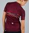 Sportful Short Sleeve Fietsshirt Dames - Aansluitend - Ademend - Bordeauxrood (M)