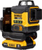 DeWALT DCLE34031D1 - Kruislijnlaser - 3x360° groen - 18V XR