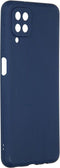 iMoshion Hoesje Geschikt voor Samsung Galaxy A12 Hoesje Siliconen - iMoshion Color Backcover - Donkerblauw