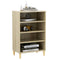 Dressoir 57x35x90 cm bewerkt hout sonoma eikenkleurig