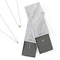 Orelia letter H ketting - ketting met hanger - verstelbaar 40,5cm - zilverkleurig