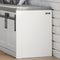SoBuy FSR133-W - Schoenenbank - Opbergbank met 3 schuifdeuren en kussen - Wit 120x35x45 cm