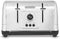 Morphy Richards 240130 broodrooster 4 snede(n) 1800 W Geborsteld staal
