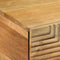 vidaXL - Salontafel - 80x50x40 - cm - massief - mangohout - bruin