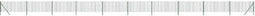 vidaXL - Draadgaashek - 1x25 - m - gegalvaniseerd - staal - groen