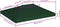 vidaXL - Prieeldak - 310 - g/m² - 4x3 - m - groen