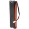 Emergency light battery NiMH 4.8V 3700mAh L2x2 4/3A - vervangt GP400LAHT4S6 - zwart