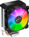 Jonsbo CR-1200E - CPU koeler - 92mm ARGB ventilator - Zwart-zilver