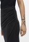 Object - Objannie Hw Drape Skirt - Maat S - Zwart
