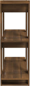 vidaXL - Boekenkast/kamerscherm - 80x30x87 - cm - bruin - eikenkleur