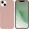 iMoshion Hoesje Geschikt voor iPhone 14 Plus Hoesje Siliconen - iMoshion Color Backcover - lichtroze