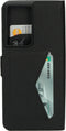 Mobiparts Samsung Galaxy S21 Ultra - Wallet Case - Extra opbergvak - Zwart