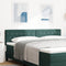 vidaXL - Hoofdbord - met - Kristallen - Knopen - Donkergroen - 180 - cm - Velvet