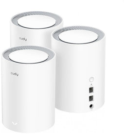Cudy M1800 - Toegangspunt - Wi-Fi 6 - Wit (3-pack)