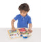 Melissa & Doug Activiteitenbord 19540 - Educatief houten speelgoed - Met sloten en grendels
