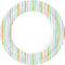 Duni Papieren Borden Stripes 22 Cm 10 Stuks