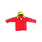OCP Kinder Zeilpak rood 2-laags zeiljas en zeilbroek 164-176