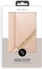 Selencia Hoesje Geschikt voor iPhone 12 Mini Hoesje Met Pasjeshouder - Selencia Eny Uitneembare Vegan Lederen Clutch - Roze